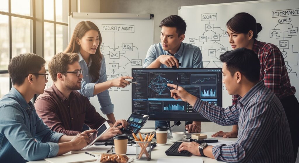 high performance custom website development solutions