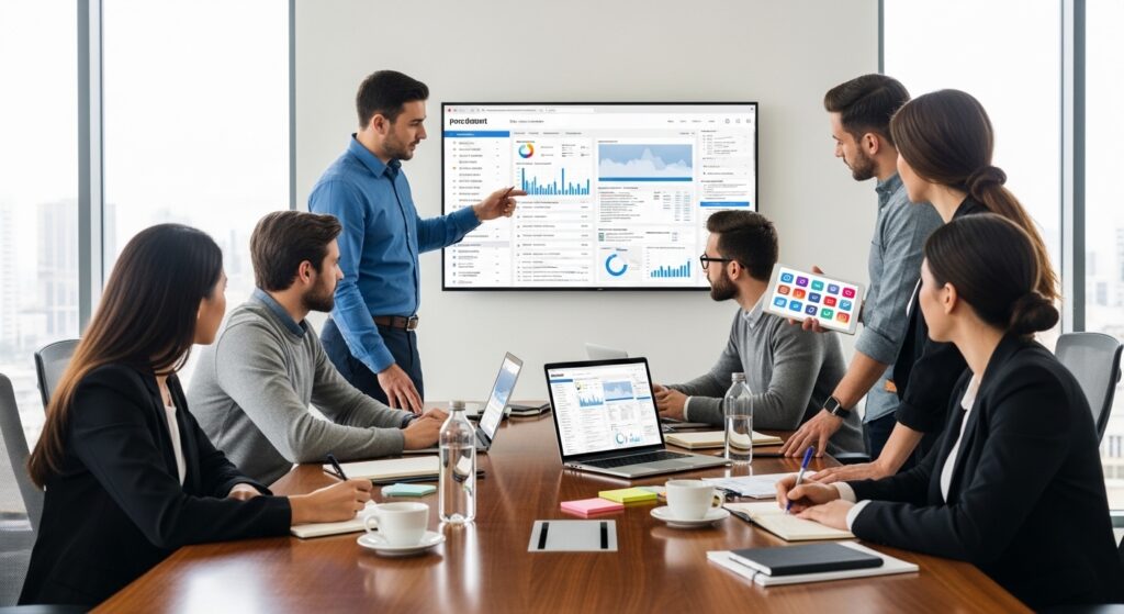 Algorithm-aligned content promotion enhancing online visibility.